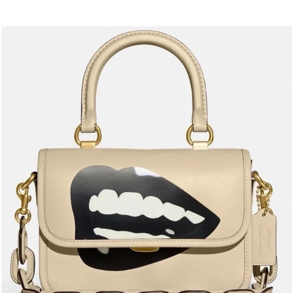 Handbags - NWT Coach X Tom Wesselmann Rogue Top Handle Bag RARE